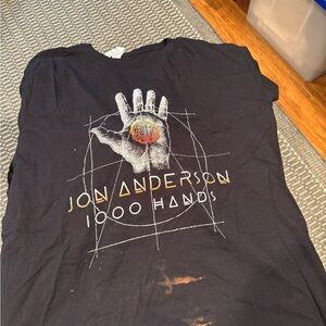 Jon Anderson of Yes Concert Shirt US Tour 2019